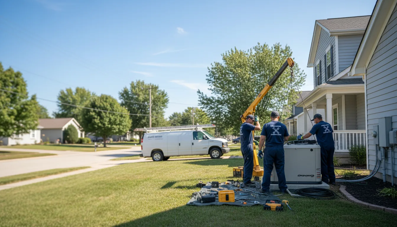 Generator Installation in Wall, TX near me